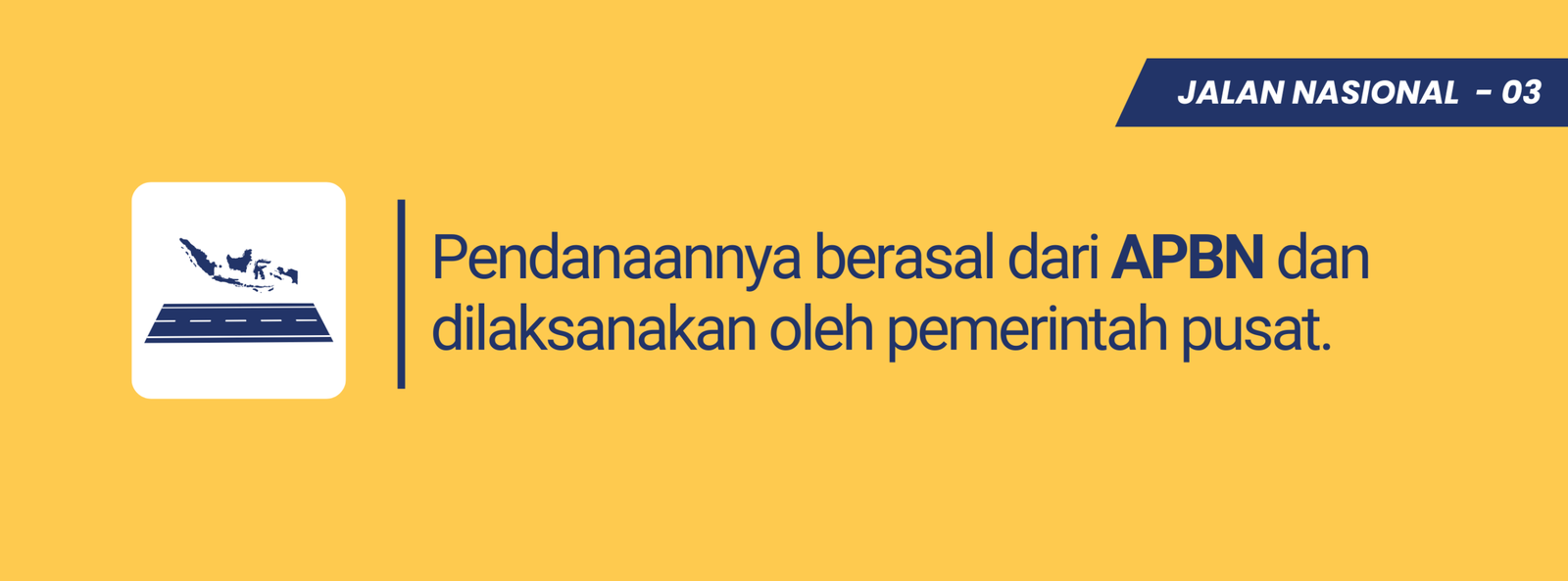 Banner Slide Jalan Nasional 3