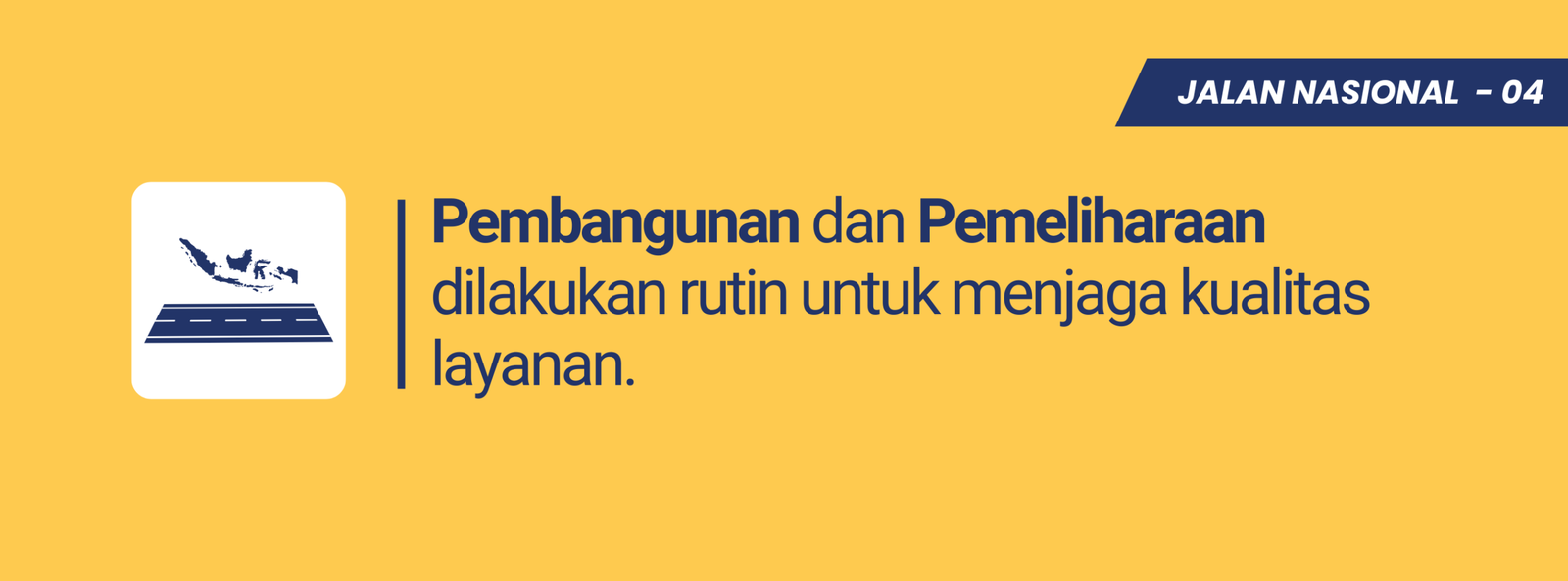 Banner Slide Jalan Nasional 4