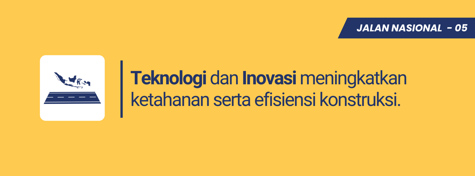 Banner Slide Jalan Nasional 5