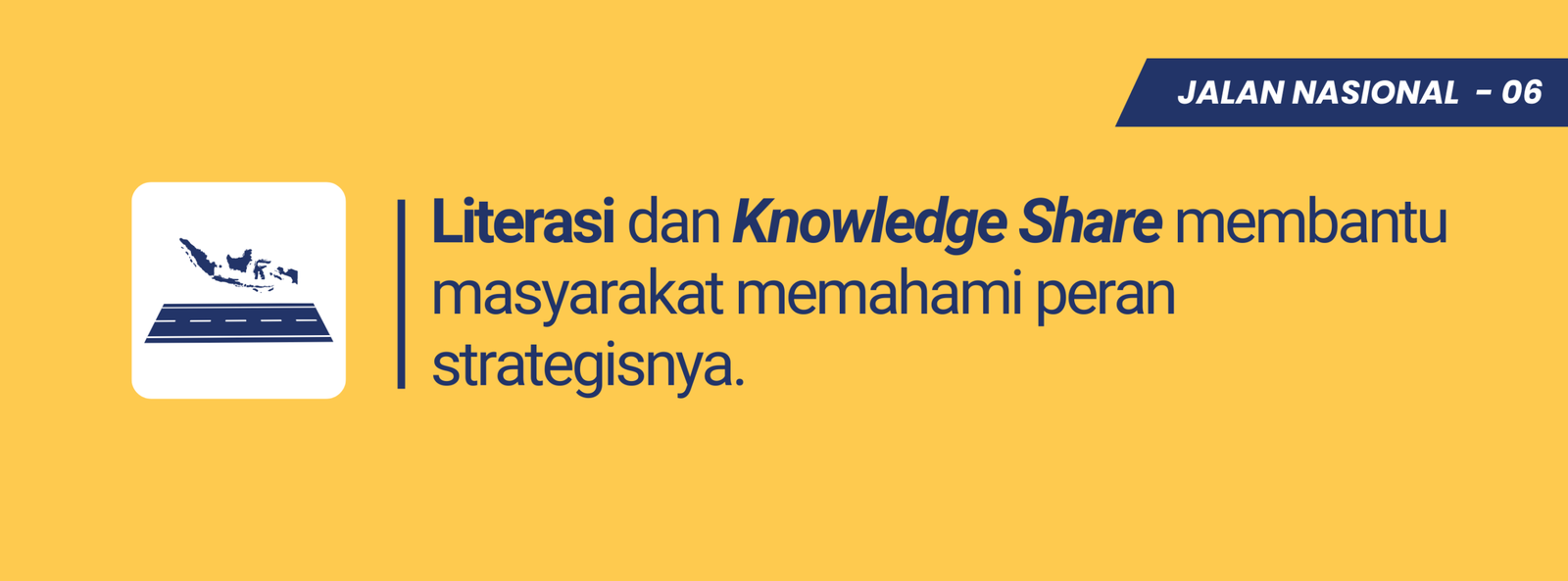 Banner Slide Jalan Nasional 6